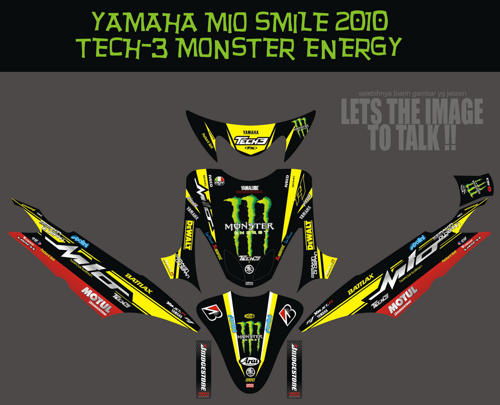 SM67 MIO SMILE 2010-MONSTER ENERGY TECH3 SolusiPrint
